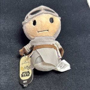 Star Wars Itty Bittys Rey NEW Vintage 2015 Hallmark 4.5” deadstock beanbag